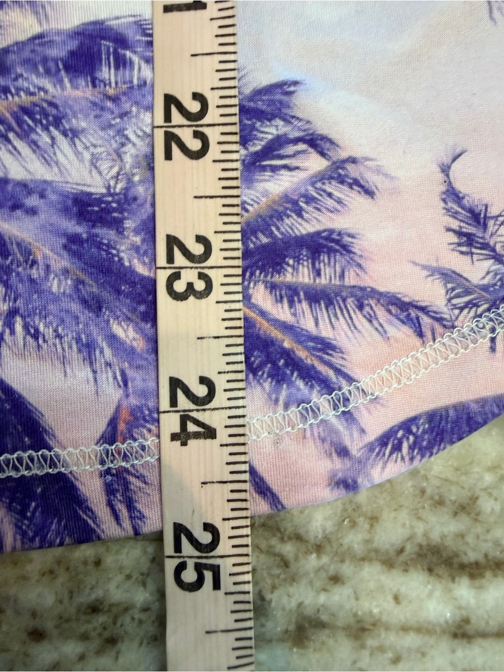 Silver Bait Performance Fishing Shirt Small UPF Long Sleeve Tropical Palm Print - Picture 6 of 7